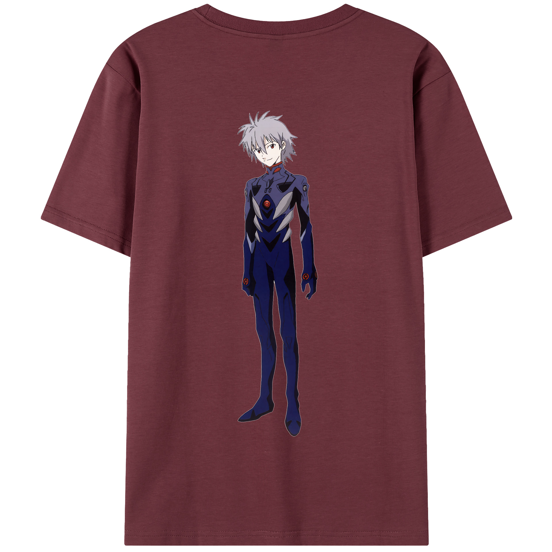 （画像用） EVA 新世紀エヴァンゲリオン 綿100％半袖Tシャツ（背面プリント）